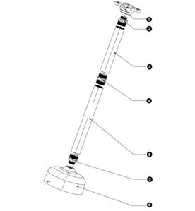 BOSCHVEZ-A4-PW VEZ-400系列杆装支架